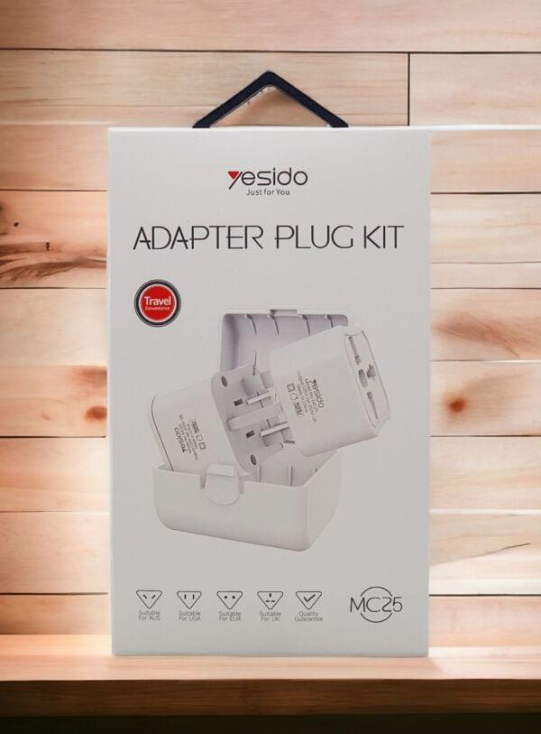 Yesido MC25 Travel Power Adapter PlugKit