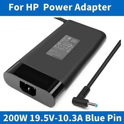 HP 200W 19.5V - 10.3A New Shape Blue (4.5*3.0mm) Laptop Charger - Grade A ضمان شهر