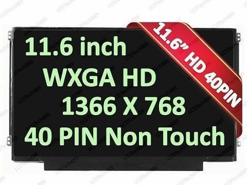 Laptop Screen Modules-11.6 Inch Slim- HD-40Pin-Side Brackets- (HIF200)