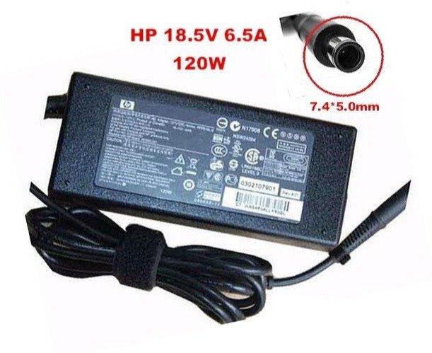 HP 120W 18.5V 6.5A (7.4*5.0mm) Laptop Charger - Grade A - ضمان شهر