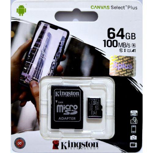 KINGSTON Micro SD 64GB Class 10