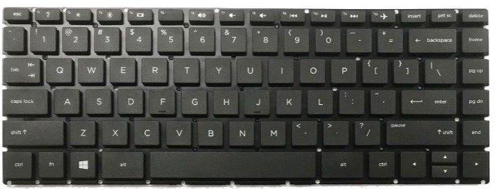 Laptop Keyboards-HP Pavilion 14-BF 14-BS 14-BK 14-BP 14-BW 14-CC 240 G6 245 G6 246 G6-Black- (HIF300)
