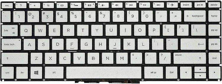 Laptop Keyboards-HP Pavilion 14-BF 14-BS 14-BK 14-BP 14-BW 14-CC 240 G6 245 G6 246 G6-Silver- (HIF300)
