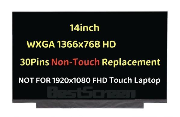 Laptop Screen Modules- 14.0 Inch Frameless -HD (1366x768)- 30Pin -No Brackets - (HIF500)