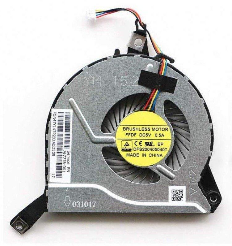 Laptop Fan-HP Pavilion 14-P 15-P 17-P Envy 15-K-CPU Fan-5V-4Pins- (HIF200)