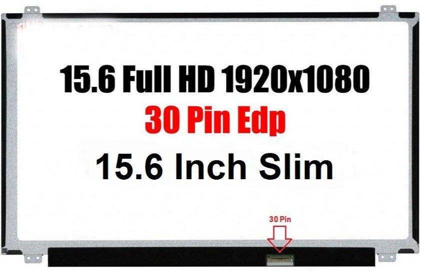 Laptop Screen Modules-15.6 Inch Slim-FHD (1920x1080)-30Pin-Top and Bottom Brackets-1 Month Warranty- (HIF200)