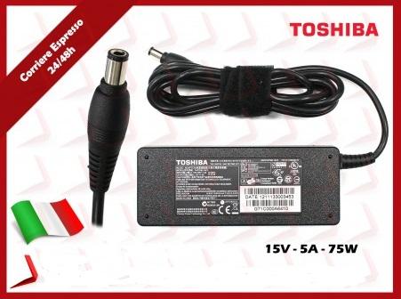 TOSHIBA 75W 15V 5A (6.3*3.0mm) Laptop Charger - High Copy ضمان شهر