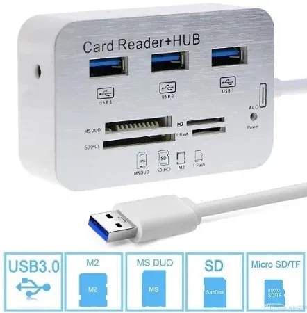 Point COMBO USB3.1 Hub + Card Reader