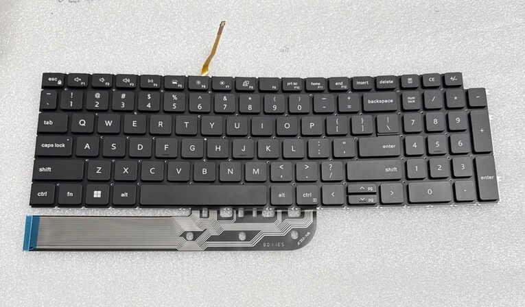 Laptop Keyboards-DELL Vostro 15 3510-Black-US-Original With Backlit - (HIF500)
