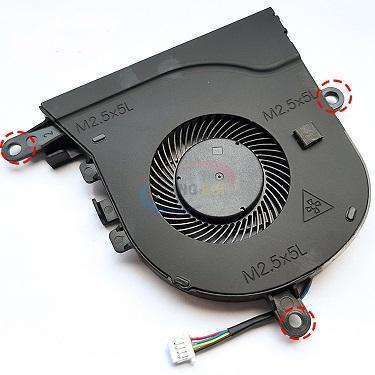 Laptop Fan-DELL inspiron (1) 3580 3581 3582 3583 3593 3780 3793 5570 5575 Latitude 3590 -CPU Fan-5V-4Pins- (HIF100)