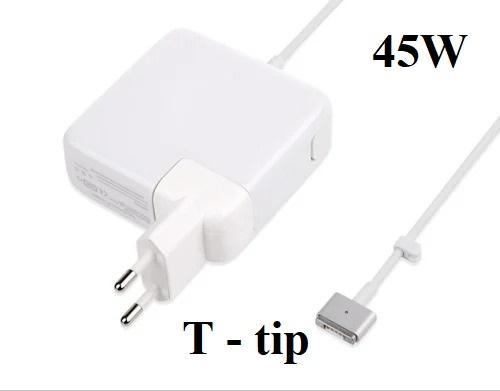 APPLE 45W Magsafe2 T-Tip Laptop Charger - High Copy ضمان شهر