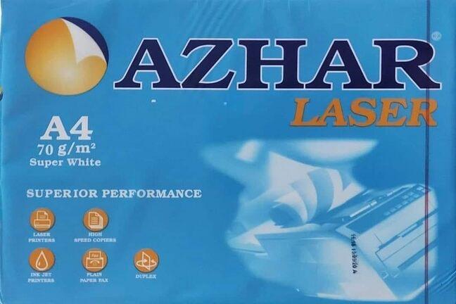 AZHAR A4 Paper 70gm - Light blue