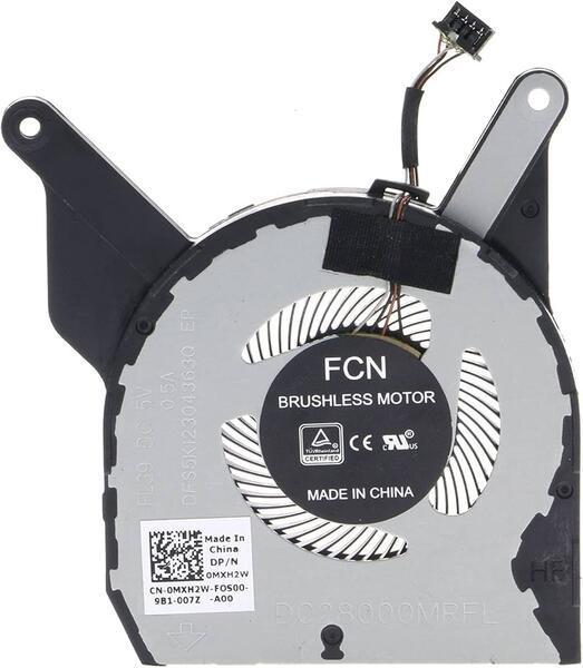Laptop Fan-DELL Latitude 5400 - UMA - MXH2W 0MXH2W-CPU Fan-5V-4Pins - (HIF100)