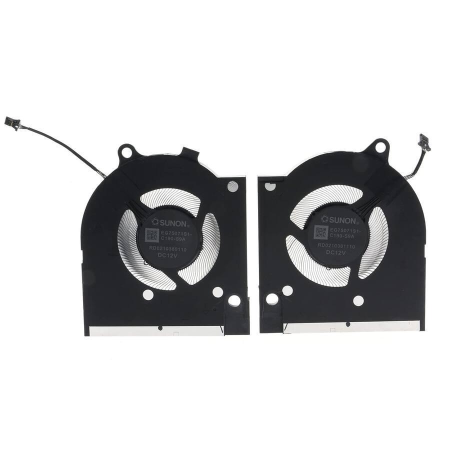 Laptop Fan-DELL Inspiron G15 5520-CPU&GPU Fan-12V-4Pins - (HIF400)