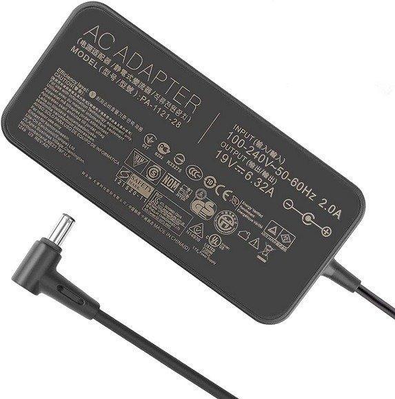 ASUS 120W 19V 6.32A (6.0*3.7mm) Laptop Charger - Grade A - ضمان شهر