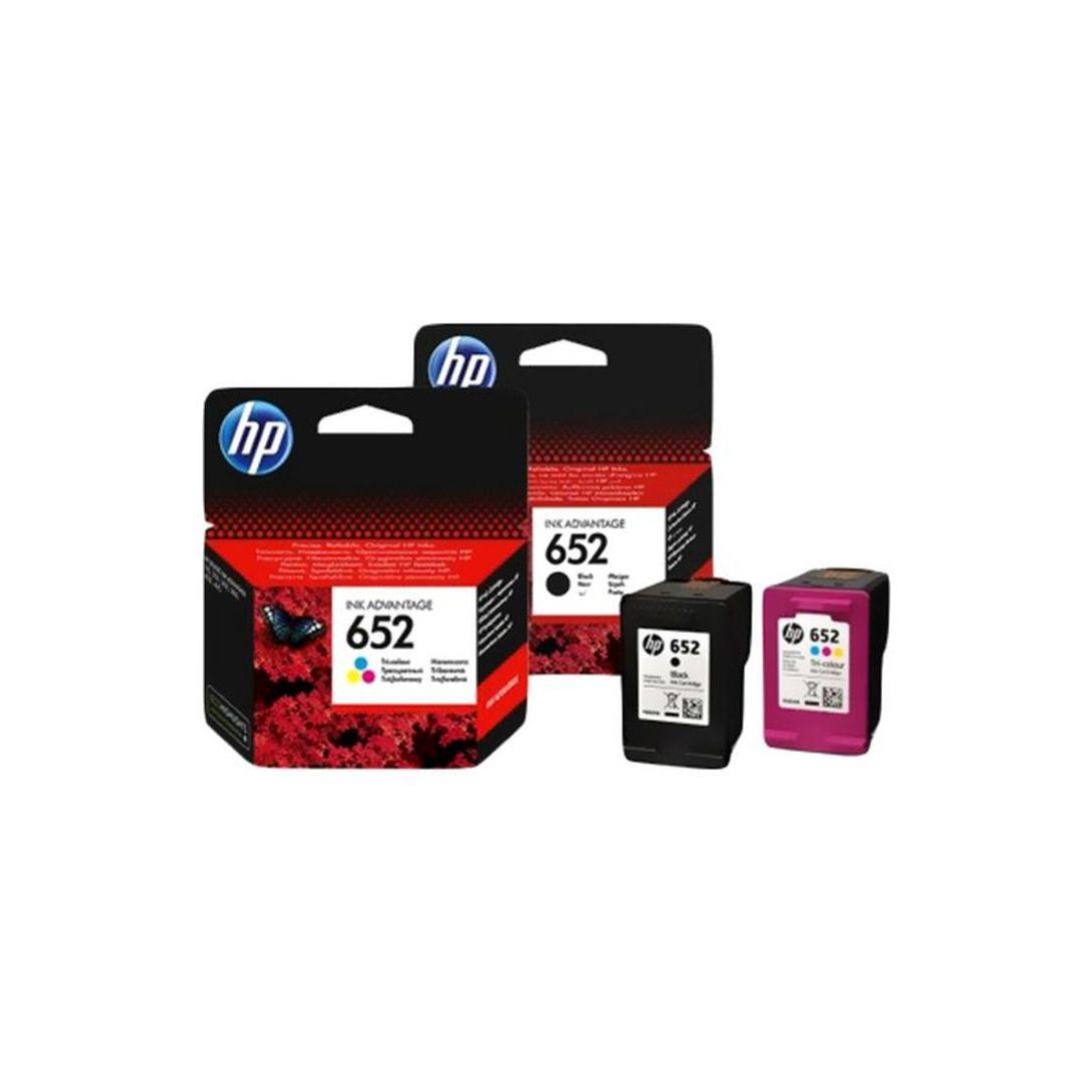 Bundle HP 652 Black & Color Ink Cartridge - Combo Offer