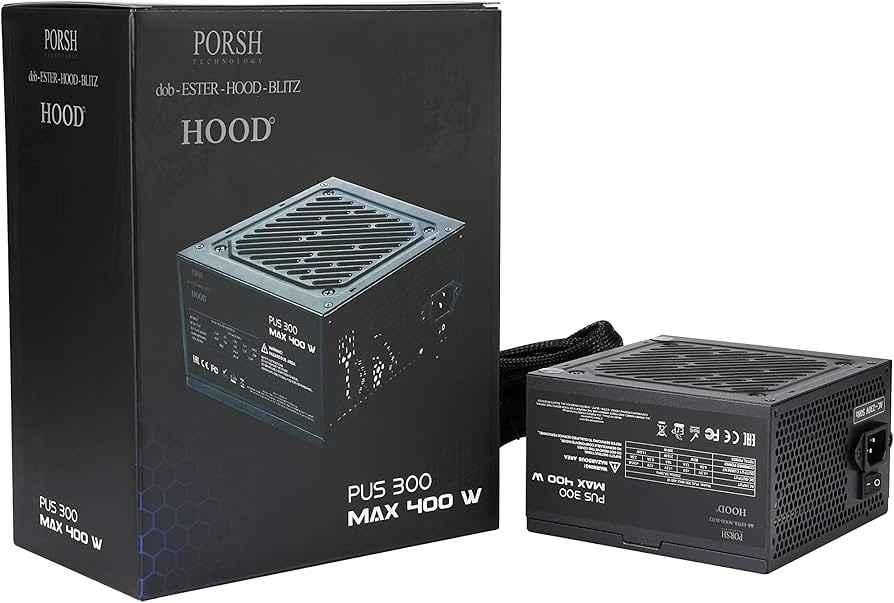 PORSH  PSU300 MAX 400W - PC Power Supply