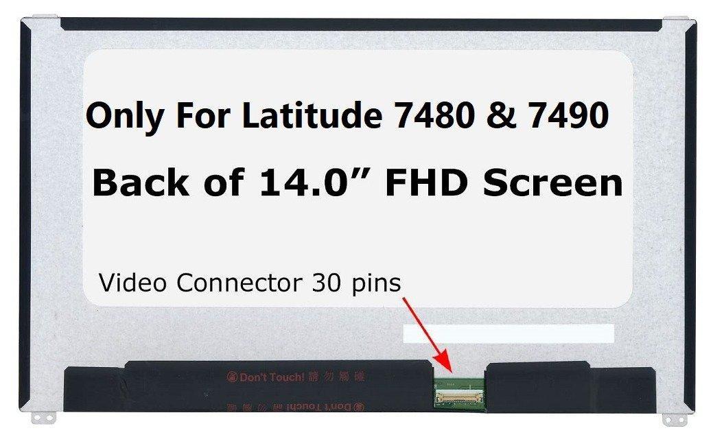 Laptop Screen Modules-14.0 Inch-FHD (1920x1080)-30Pin-Bottom Only Brackets-Built-In Board - Inverted Connector-1 Month Warranty- (HIF250)