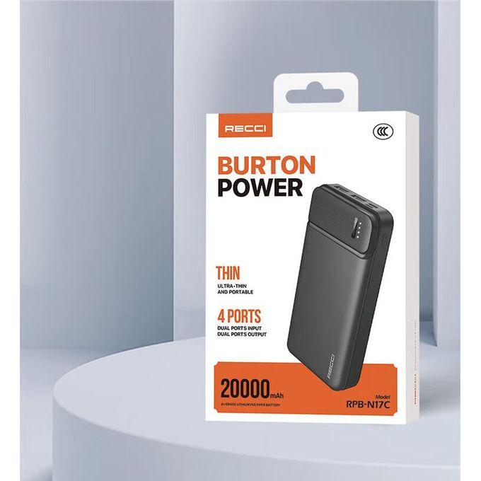RECCI RPB-N17C Power Bank 20000mAh