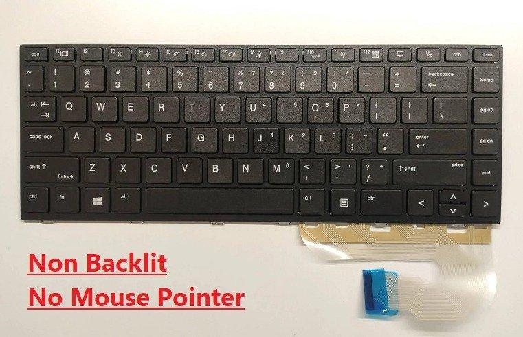 Laptop Keyboards-HP EliteBook 745 G5 840 G5 745 G6 840 G6-Black- (HIF200)