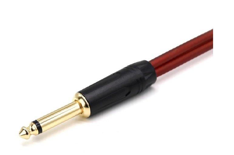 EDAX 6.35mm Male to Male Banana Audio Cable