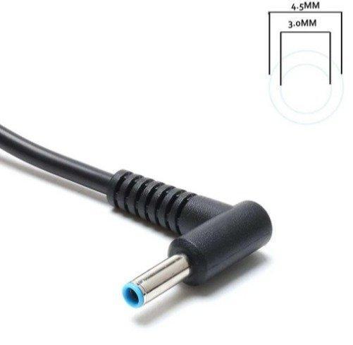 Charger Cable - HP (Blue) New Pin - 3 Wires (4.5*3.0mm) - With Installation Fees