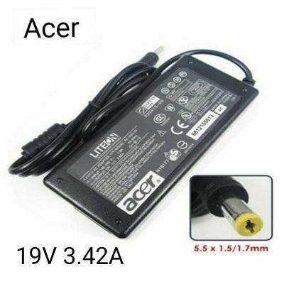 ACER 65W 19V 3.42A (5.5*1.7mm) Laptop Charger - High Copy - ضمان شهر