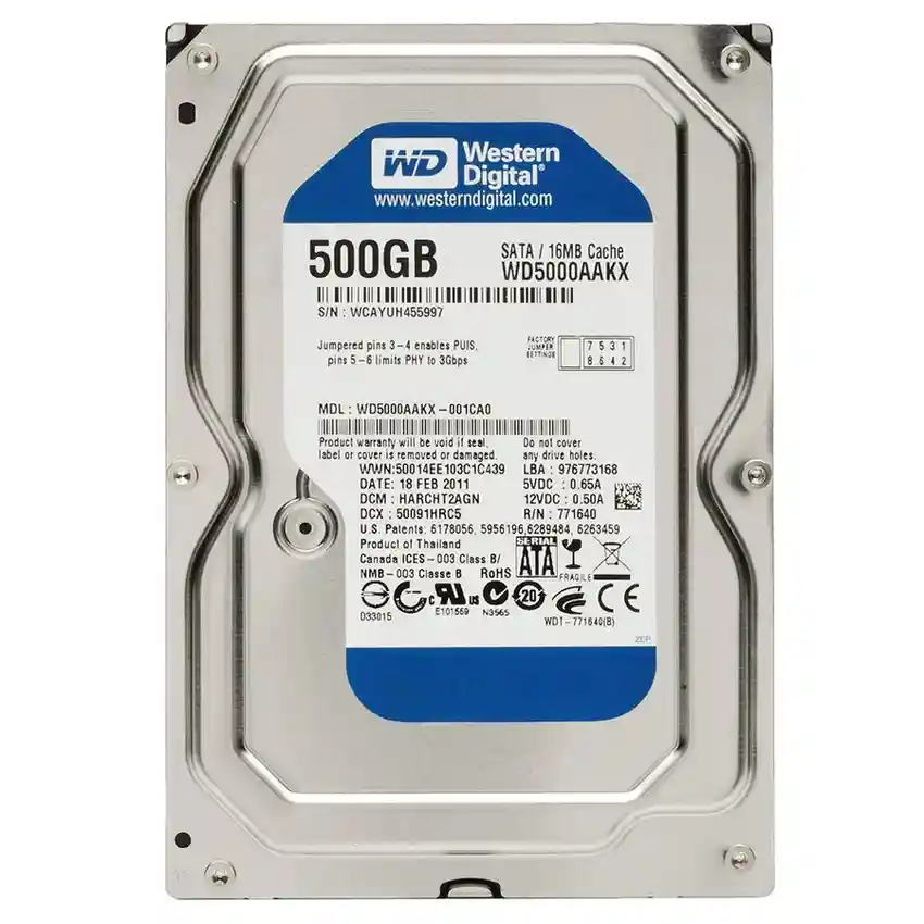 PC HDD 500GB 