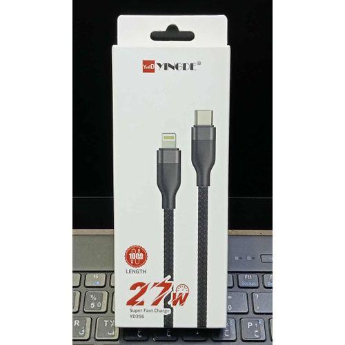 YD YD327 Type-C To Lightning 27W DATA Cable