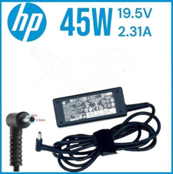 HP 45W 19.5V 2.31A Blue (4.5*3.0mm) Laptop Charger - Grade A -ضمان شهر