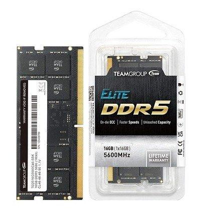 TEAMGROUP Elite DDR5 Laptop RAM 16GB 5600Mhz