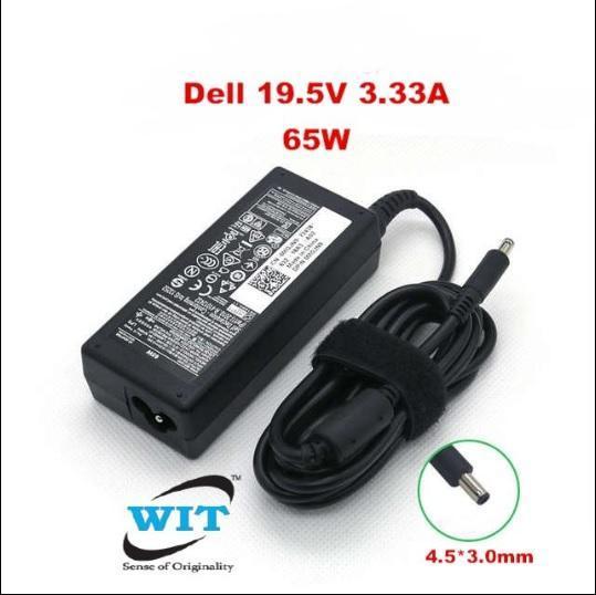 DELL 65W 19.5V 3.34A (4.5x3.0mm) Laptop Charger - High Copy ضمان شهر