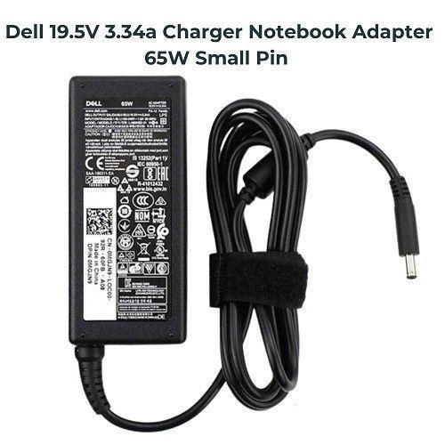 DELL 65W 19.5V 3.34A (4.5*3.0mm) Laptop Charger - Grade A ضمان شهر