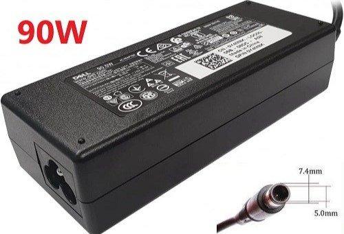 DELL 90W 19.5V 4.62A (7.4*5.0mm) Laptop Charger - Grade A -ضمان شهر
