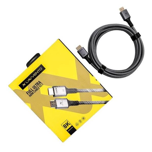 L'AVVENTO DC-194 HDMI Cable 8k Ver 2.1 - 120fps - 3M 