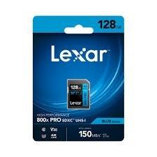 LEXAR 800x PRO 128GB Class10 / 150MB/s