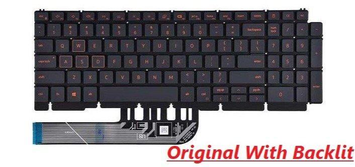 Laptop Keyboards-DELL Inspiron G15 5510 5511 5515 5520 5521 5525-Original With Backlit- (HIF400)