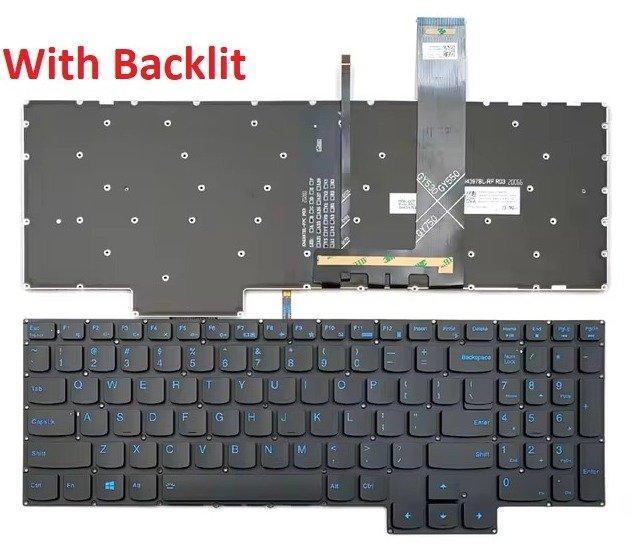 Laptop Keyboards-LENOVO Ideapad Gaming 3-15imh05 3-15arh05 3-15ach05-Blue-Original With Backlit- (HIF300)