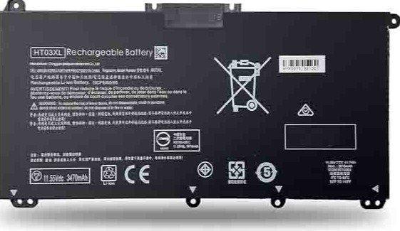 Laptop Batteries-HT03XL-HP Pavilion  14-DQ 14-DH 15-DA 15-DW -Grade A-ضمان شهر - (HIF100)