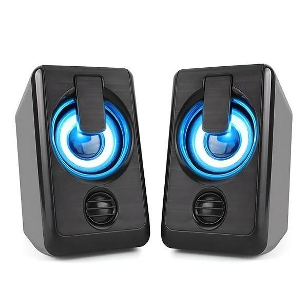 Kisonli L-1010 RGB Light Multimedia USB Speaker 2.0