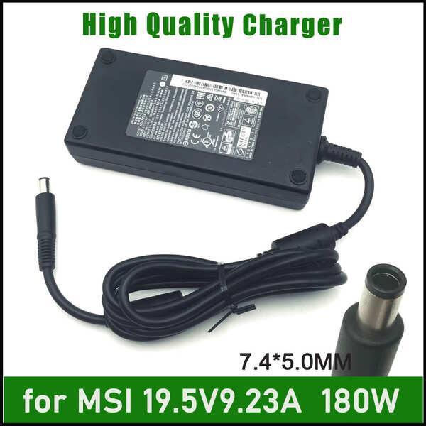 MSI 180W 19.5V 9.23A Pin (7.4*5.0mm) Laptop Charger - Grade A -ضمان شهر