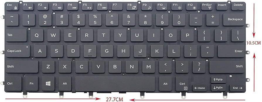 Laptop Keyboards-DELL Precision 5510 5520 5530 5540-US-Original With Backlit- (HIF400)