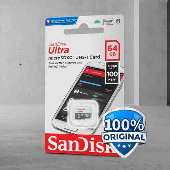 SanDisk Ultra Micro SD 64GB Class 10