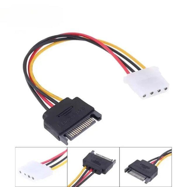 SATA Power Cable Conv. SATA Male To Molex Female