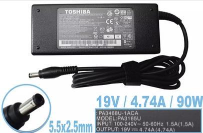 TOSHIBA 90W 19V 4.74A (5.5x2.5mm) Laptop Charger - High Copy ضمان شهر